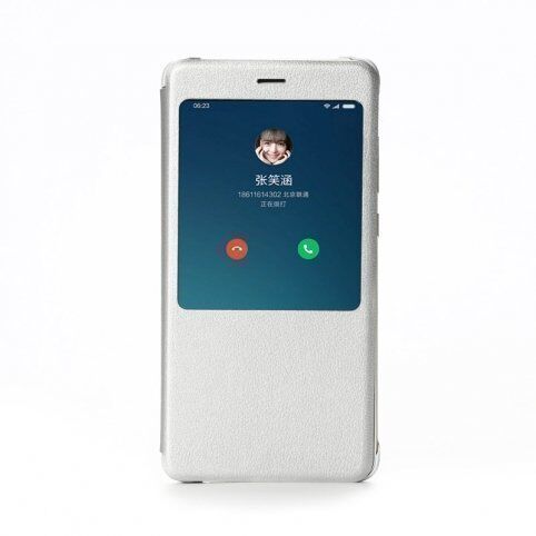 Чехол-книжка для Xiaomi Redmi Note 4X Original Case (White/Белый) 
