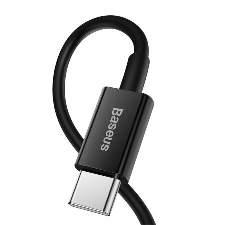 Кабель USB-C BASEUS Superior Series Fast Charging, Type-C - Lightning, 20W, 2 м, черный - 4