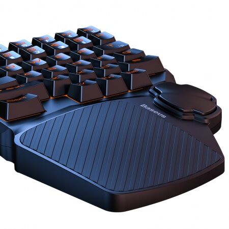 Игровая клавиатура BASEUS GAMO One-Handed GK01, черный - 3