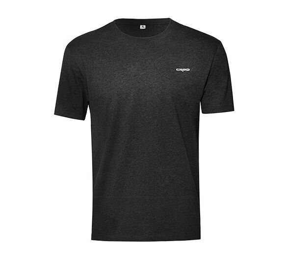 Футболка CRPD Mens Round Collar Combed Cotton Casual Antibacterial T-Shirt (Black/Черный) : отзывы и обзоры - 1