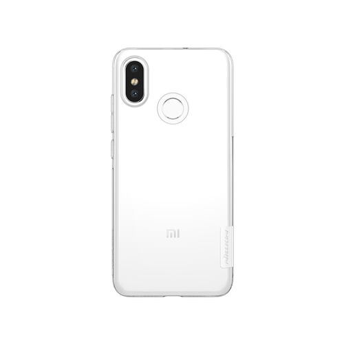 Чехол для Xiaomi Mi 8 Nillkin Nature TPU Case (White/Белый) - 1