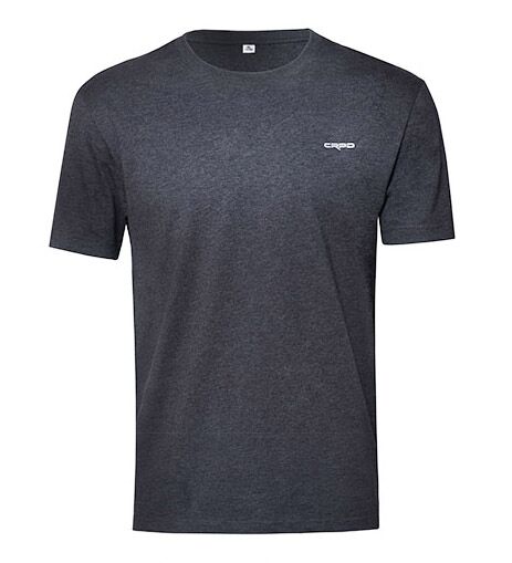 Футболка CRPD Mens Round Collar Combed Cotton Casual Antibacterial T-Shirt (Grey/Серый) : отзывы и обзоры - 1