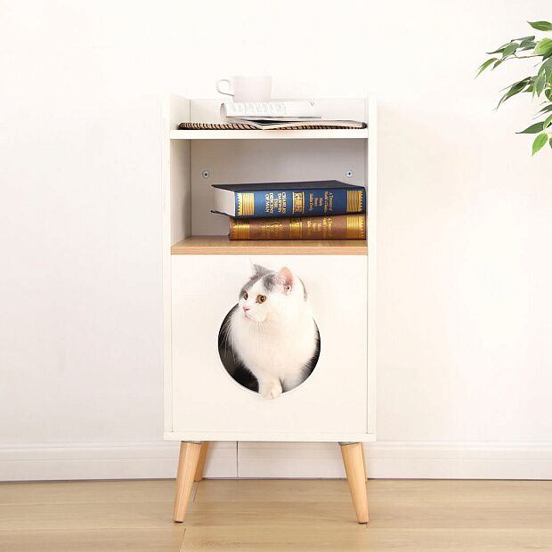 Mini Monstar Little Animal Star Pet Cat Nest Multi-Scene Locker (White) : характеристики и инструкции - 3