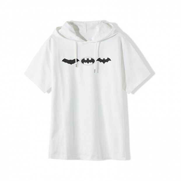 Футболка с принтом Xiaomi DC Batman Diablo Series Hooded T-Shirt (White/Белый) 