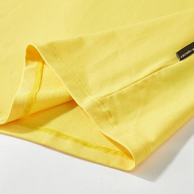 Футболка с принтом Xiaomi DC Batman Diablo Series Hooded T-Shirt (Yellow/Желтый) : отзывы и обзоры - 4