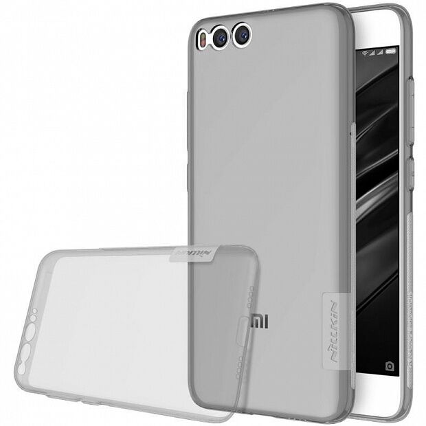 Чехол для Xiaomi Mi6 Nillkin TPU Case (Grey/Серый) - 1