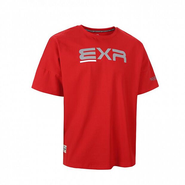 Футболка EXR Locomotive 55 Round Neck Short Sleeve T-Shirt (Red/Красный) : характеристики и инструкции 