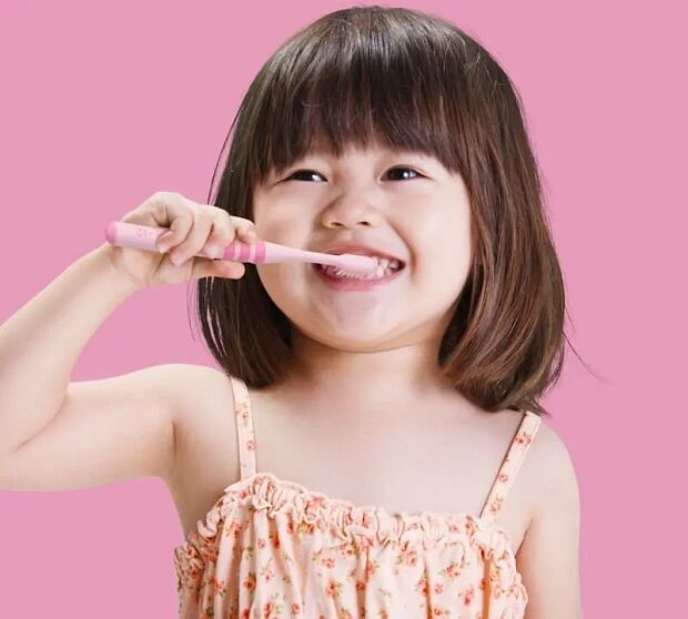 Детская зубная щетка Dr.Bei Toothbrush Children (Pink/Розовый) - характеристики и инструкции на русском языке - 6