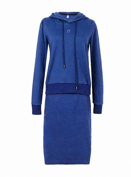 Xiaomi YUSKI Casual Sweater Skirt Female Models Suits (Blue) - 1