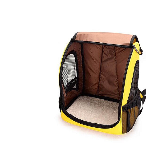 Переноска-рюкзак для животных Xiaomi Small Animal Star Space Capsule Shoulder Bag (Yellow/Желтый) : отзывы и обзоры - 2