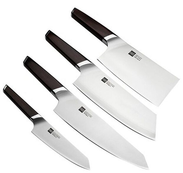 Набор ножей HuoHou Fire Waiting Steel Knife Set (4 ножа  подставка) : характеристики и инструкции - 3