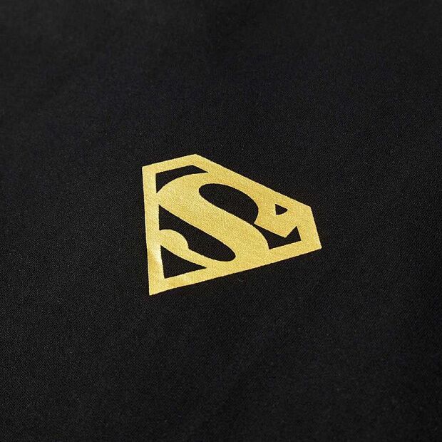 Футболка Xiaomi DC Superman Hero Series Round Neck T-Shirt (Black/Черный) : отзывы и обзоры - 2