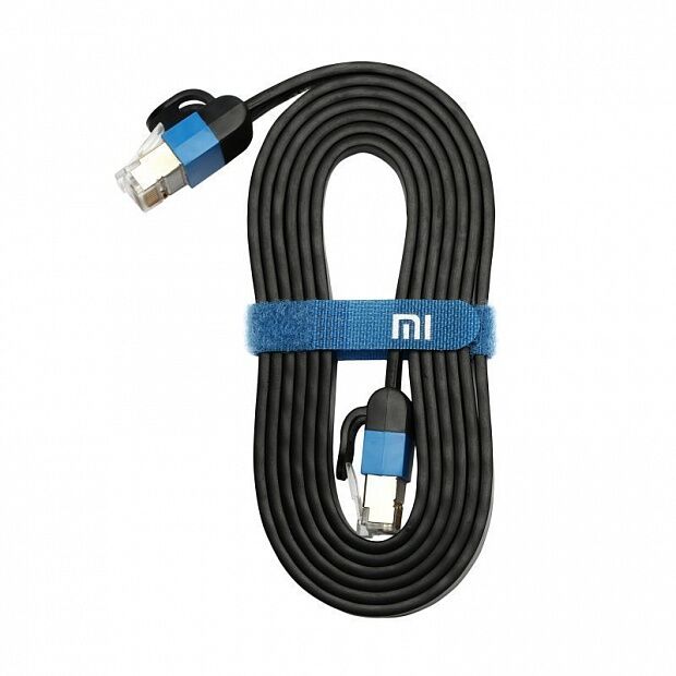 Сетевой кабель Xiaomi Mi Gigabit Ethernet 1.5 м (Black/Черный) 