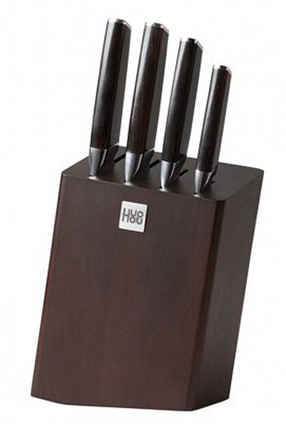 Набор ножей HuoHou Fire Waiting Steel Knife Set (4 ножа  подставка) : отзывы и обзоры - 1