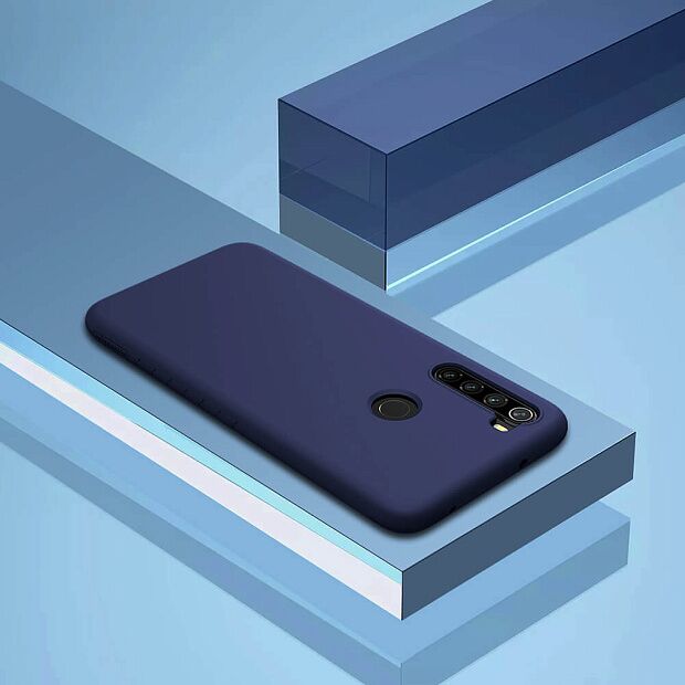 Чехол для Redmi Note 8 Nillkin Rubber Wrapped Protective Case (Blue/Синий) : отзывы и обзоры - 2