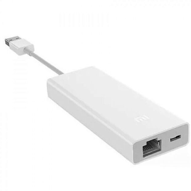 Xiaomi Mi USB3.0 to Gigabit Ethernet Port Multi-Function Adapter (White) - 3