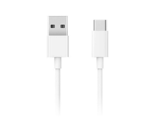 Кабель Xiaomi Mi USB-C Data Cable Normal Edition 100cm (White/Белый) - 1