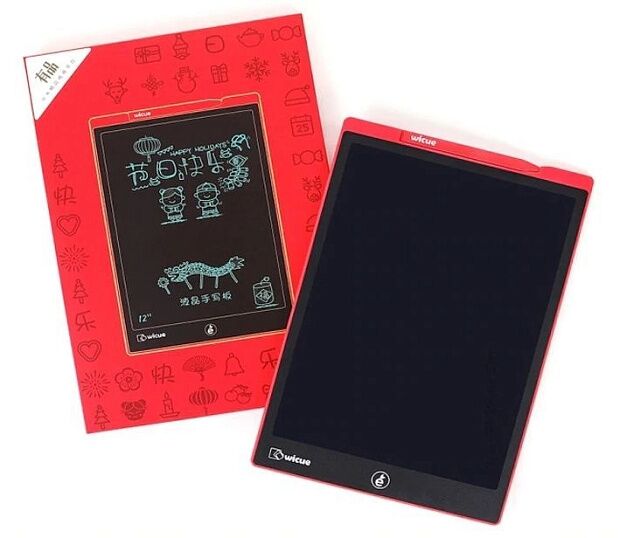 Графический планшет для рисования Wicue 12 Inch LCD Tablet WNB412 (Red/Красный) : отзывы и обзоры - 3