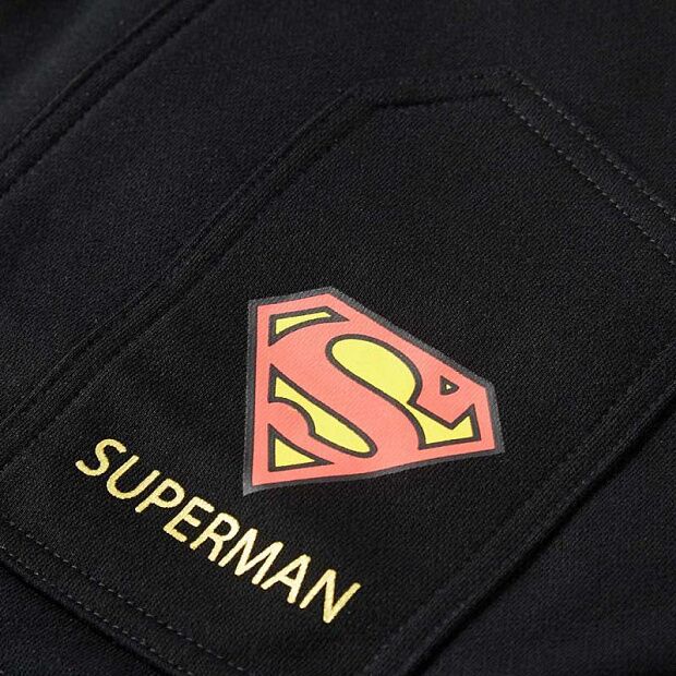 Шорты Xiaomi DC Superman Hero Series Sports Pants (Black/Черный) - 5