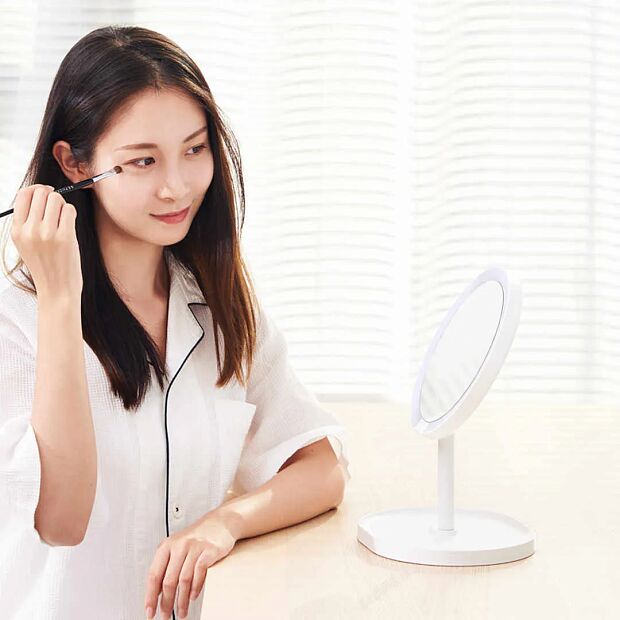 Умное зеркало Xiaomi XY Touch LED Makeup Mirror (White/Белый) - 6