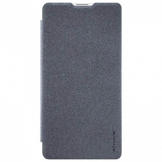 Чехол для Xiaomi Mi Mix 2S Nillkin Sparkle Leather Case (Grey/Серый) : отзывы и обзоры - 6