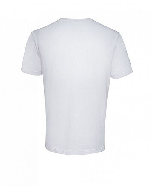 Футболка CRPD Mens Round Collar Combed Cotton Casual Antibacterial T-Shirt (White/Белый) : характеристики и инструкции - 2