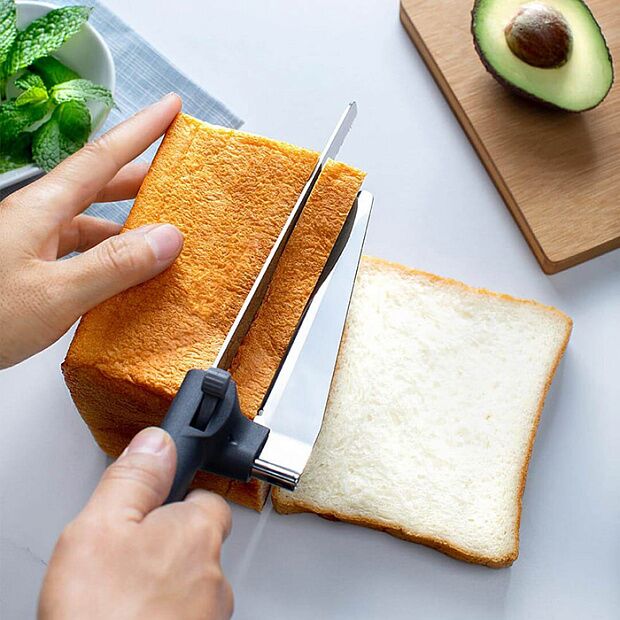Нож для хлеба HuoHou Bread Knife HUO086 (Black) : характеристики и инструкции - 3