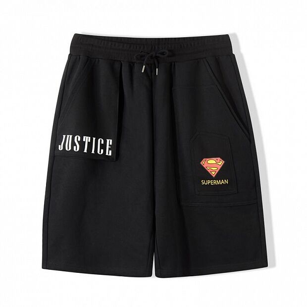 Шорты Xiaomi DC Superman Hero Series Sports Pants (Black/Черный) - 1