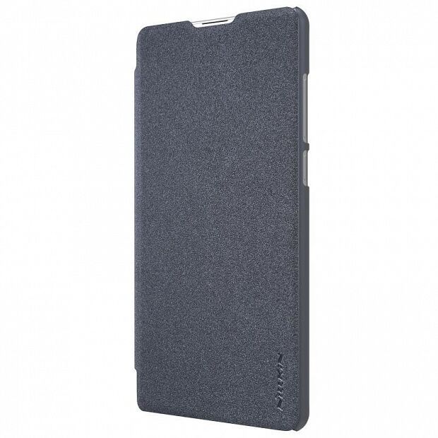 Чехол для Xiaomi Mi Mix 2S Nillkin Sparkle Leather Case (Grey/Серый) : отзывы и обзоры - 4