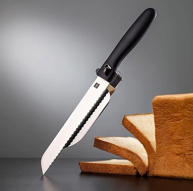 Нож для хлеба HuoHou Bread Knife HUO086 (Black) : характеристики и инструкции - 2