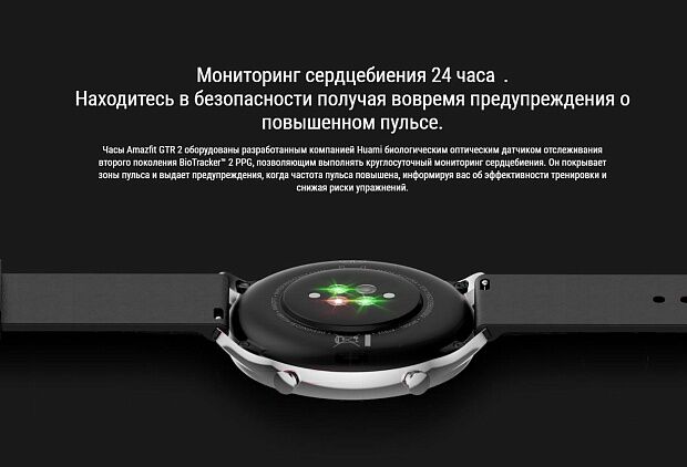 Смарт-часы Amazfit GTR 2 A1952 Classic Edition (Black) RU - 10