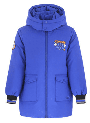 Детская куртка GoldFarm 95 Duck Down Jacket With An Inscription (Blue/Синий) : характеристики и инструкции 