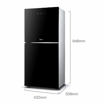 Стерилизатор посуды Midea Vertical Disinfection Cabinet ZLD-XC61 94L (Black/Черный) : отзывы и обзоры - 2