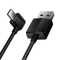 Кабель Black Shark Right-Angle USB-C Cable (Black/Черный) 