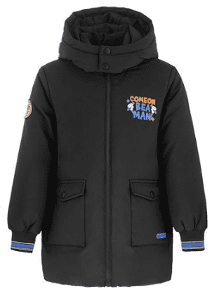 Детская куртка GoldFarm 95 Duck Down Jacket With An Inscription (Black/Черный) : характеристики и инструкции 