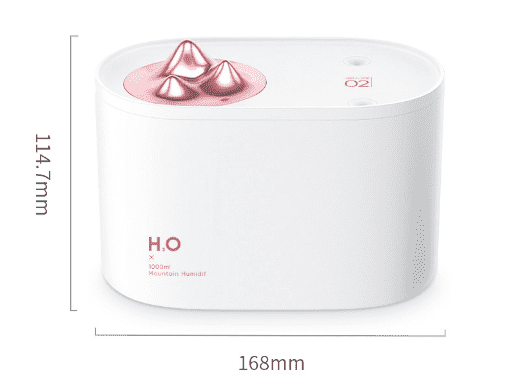 Увлажнитель воздуха Jisulife Wireless Humidifier (Pink/Розовый) - 2