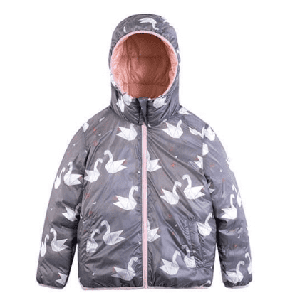 Детская куртка Xiaomi Tiigoo Hazelnut Goose Down Sides Wearing Down Jacket (Grey/Серый) : характеристики и инструкции 