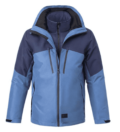 Куртка 90 Points Three-In-One Travel Cotton Jacket (Blue/Синий) - 1