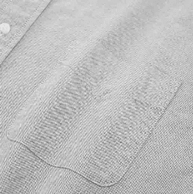 Рубашка Vancl Oxford Base Short-Sleeved Shirt (Grey/Серый) - 5