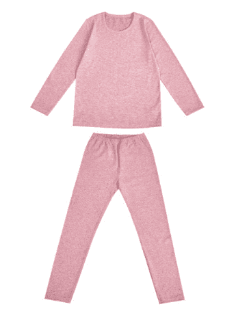 Детская пижама Como Living Australian Cotton Thermal Underwear Set (Pink/Розовый) : отзывы и обзоры 