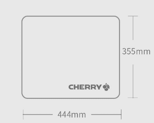 Коврик для мыши Cherry Medium Mouse Pad Control Version (Black/Черный) : характеристики и инструкции - 2