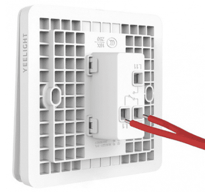 Настенный выключатель Yeelight Smart Switch Light одинарный YLKG12YL (White) - 3