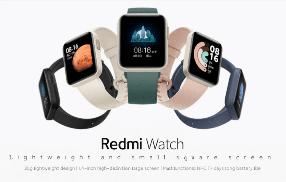 Redmi Watch были запущены в Китае