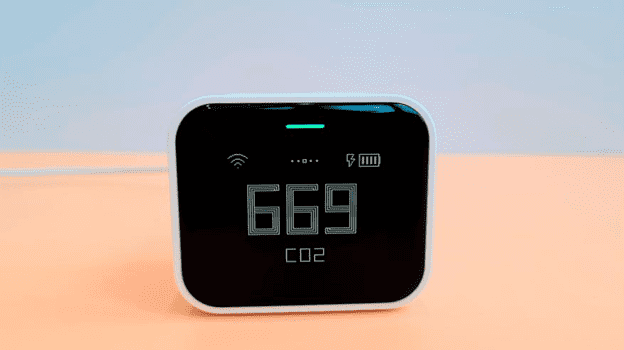 Дисплей анализатора качества воздуха Xiaomi Qingping Air Monitor Lite