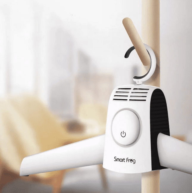 Внешний вид электросушилки для одежды Xiaomi Smart Frog Portable Dryer 