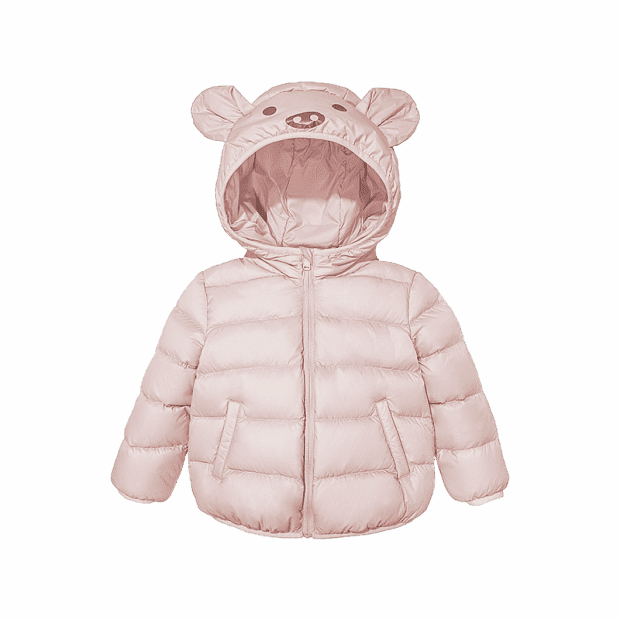 Детская куртка Gao Fan 95 Duck Pig Hat Children's Light Down Jacket (Light Pink) : отзывы и обзоры 