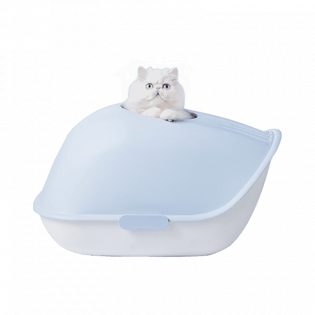 Контейнер-переноска для животных Xiaomi Fyrrytail Tail Life Whale Litter Box (Blue/Голубой) : отзывы и обзоры - 1