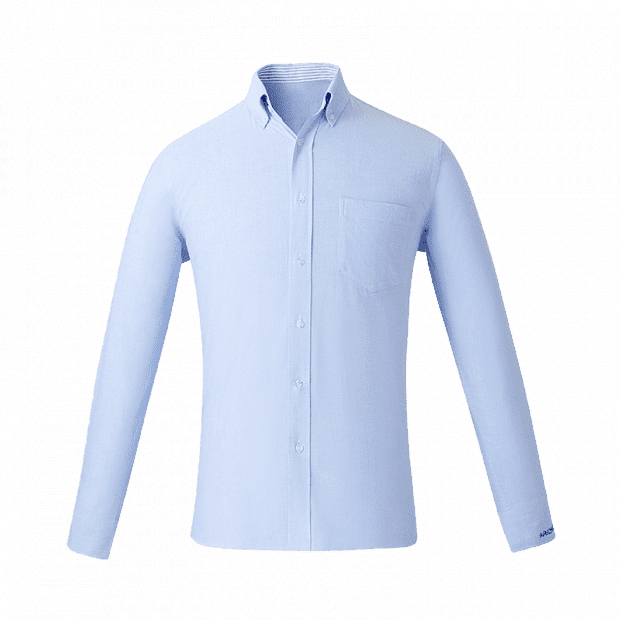 Xiaomi Matchu Code Still Smart Custom Casual Oxford Shirt (Blue) 