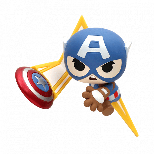 Робот 52Toys Avengers Series Stereo Magnets Captain America (Blue/Синий) : отзывы и обзоры 