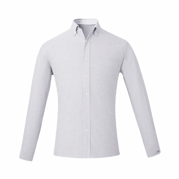 Рубашка Matchu Code Still Smart Custom Casual Oxford Shirt (Grey/Серый) : отзывы и обзоры 